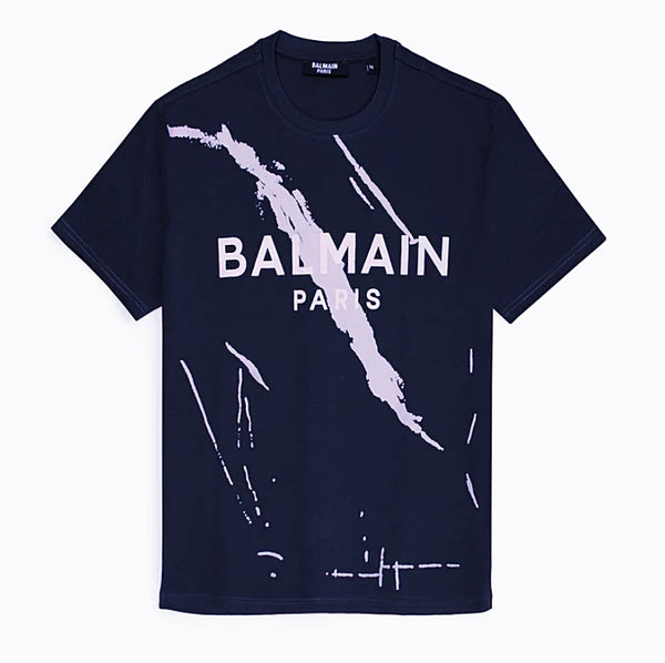 BLMN Navy Slim Fit T Shirt (00429)