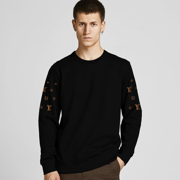 LVX Black poly-sweatshirt (00215)