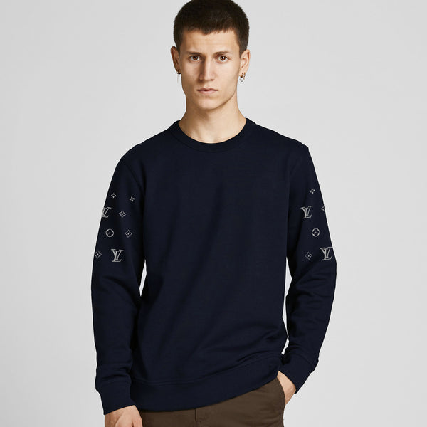 LVX navy poly-sweatshirt (00215)