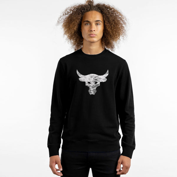 UA-SN black poly-sweatshirt