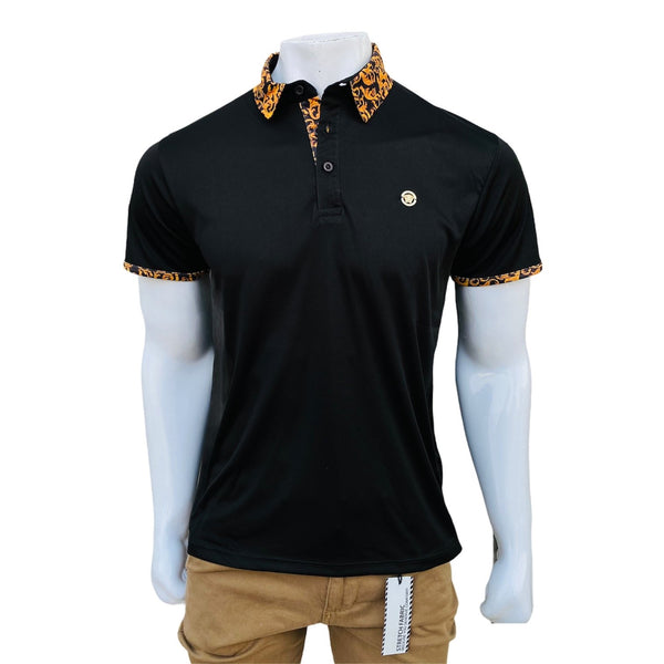 VRS-R black exclusive polo shirt