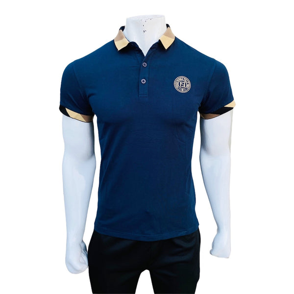 FND blue  chn-exclusive polo shirt