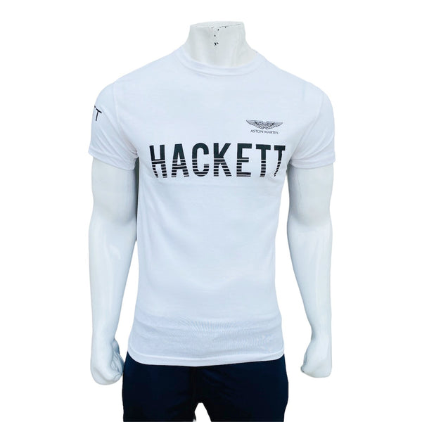 HKT LW white slim fit T-Shirt