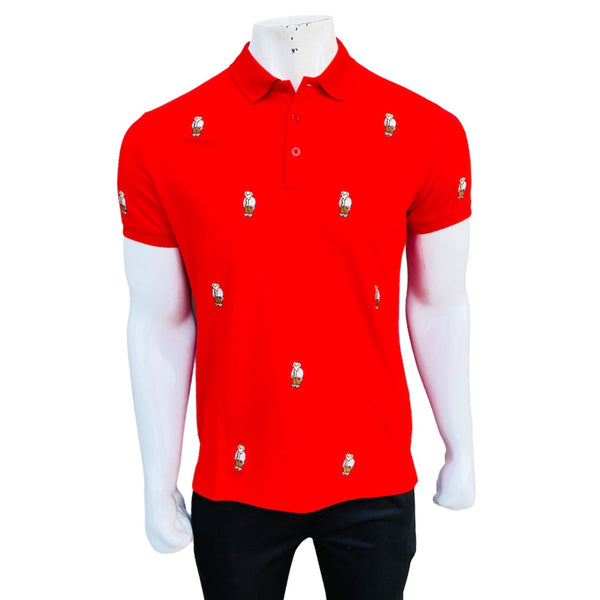 RL red chn-exclusive polo shirt