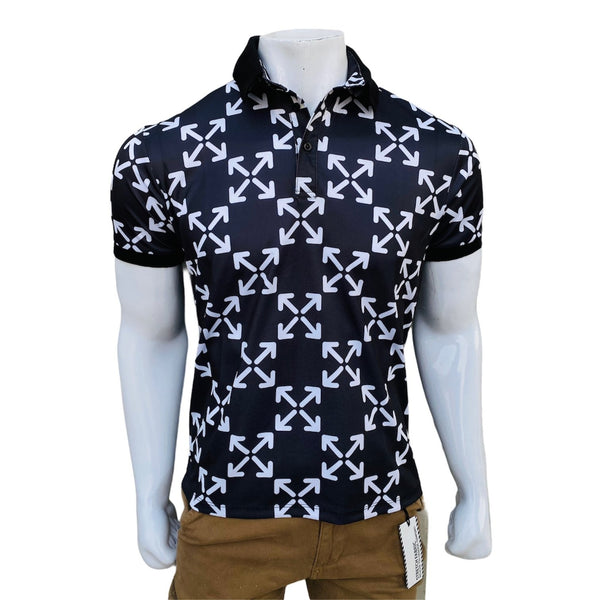 OFF-W black exclusive polo shirt (00157)