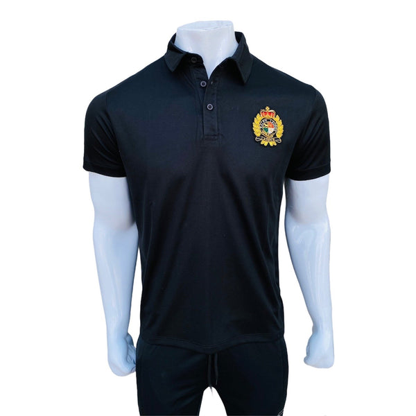 RL-CH black exclusive polo shirt