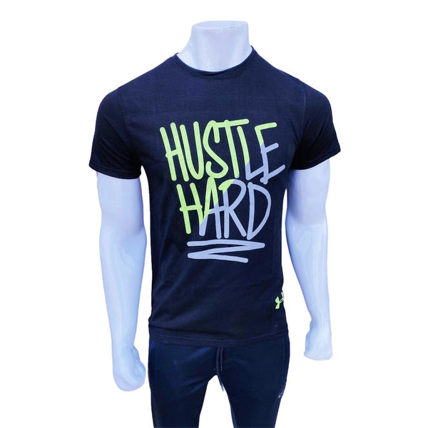 UA printed navy slim fit T-Shirt