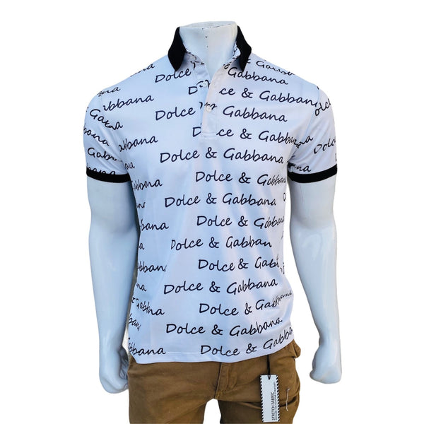 DG white  exclusive polo shirt