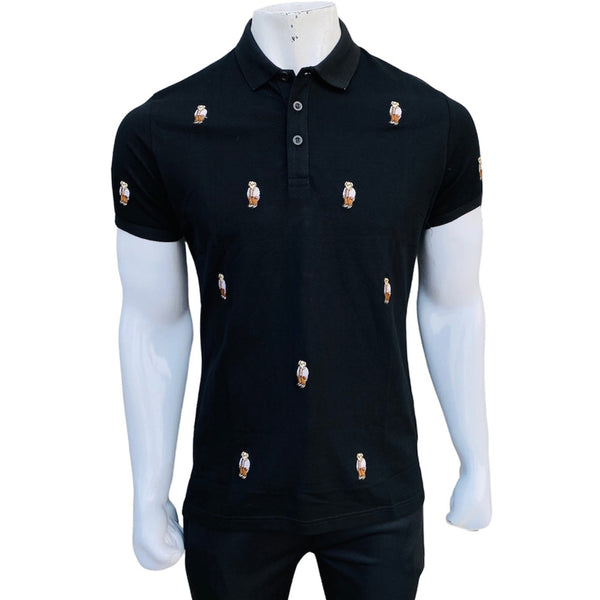 RL black chn-exclusive polo shirt