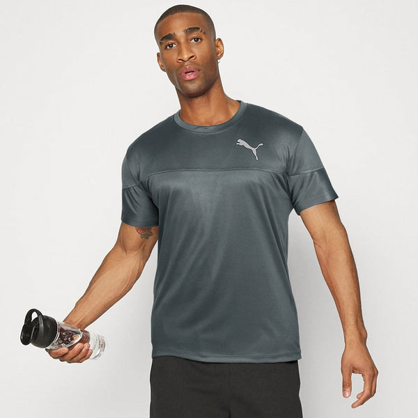 PMA  active wear silver grey slim fit T-Shirt (00257)