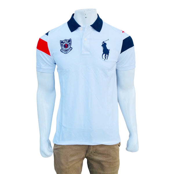 RL white B_P exclusive polo shirt