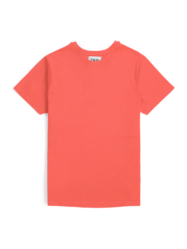 ZR Pbasic cotton regular sleeves T-Shirt (00313)