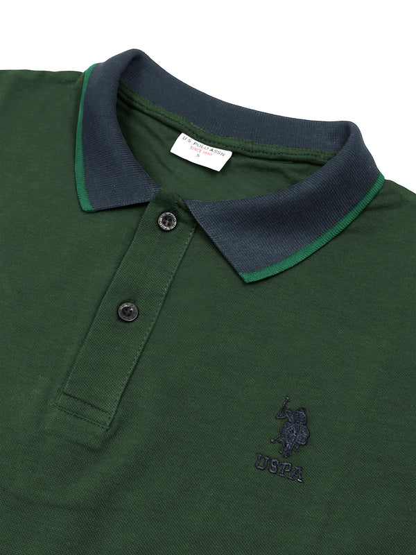 USPLO Imported Dark Green polo shirt(00319)