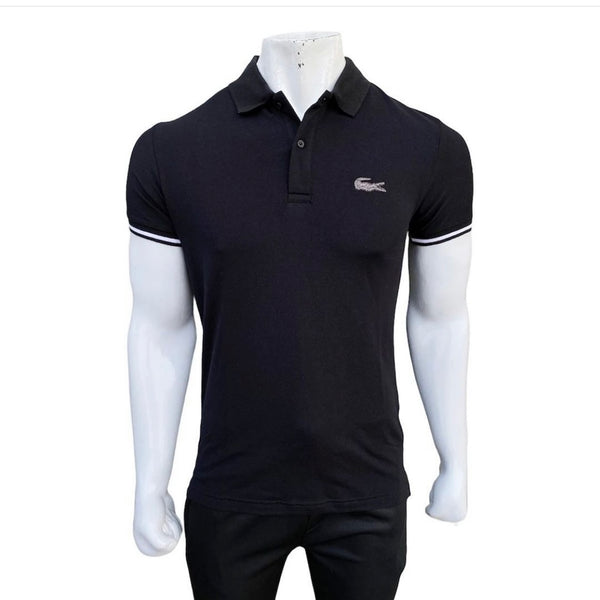 LCST black polo shirt