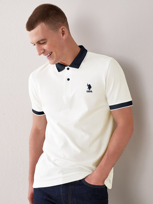 USPLO Imported White polo shirt(00319)