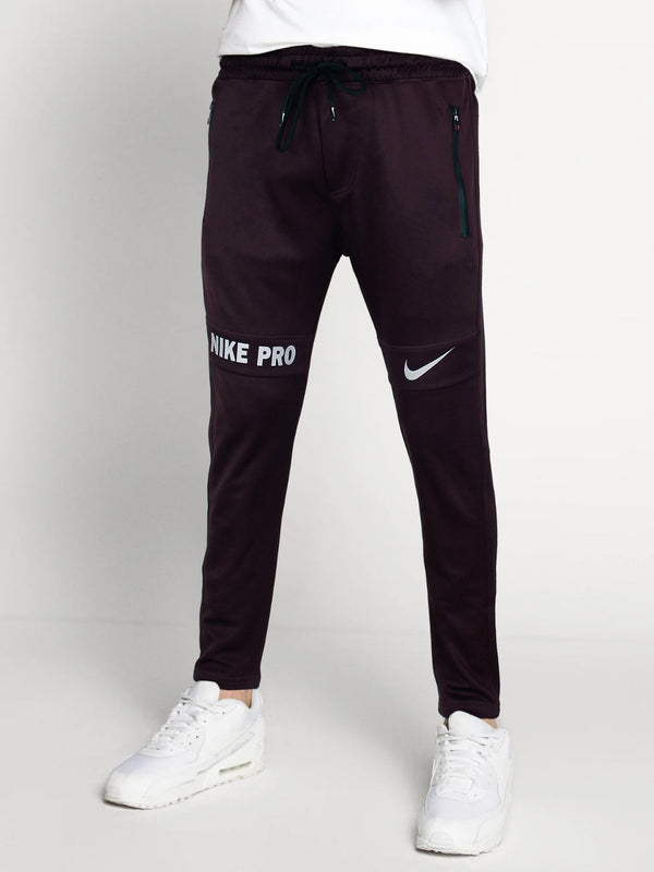 NK active wear  maroon ankle fit trouser (00308)