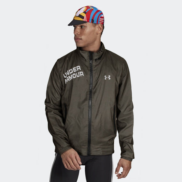 UNDR ARMR brown wind breaker light weight jacket(00217)