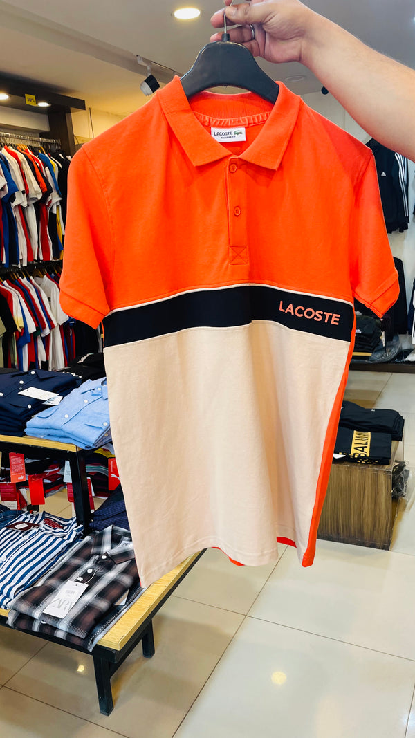 LCST orange pannel exclusive polo shirt (00312)