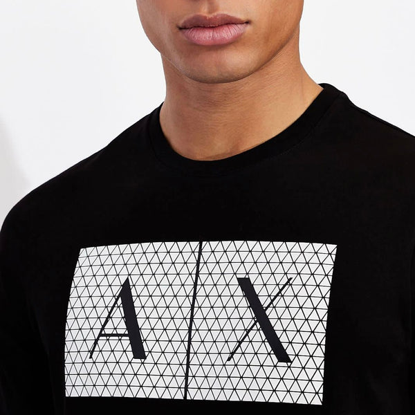 AX Imported soft cotton black T-Shirt(00253)