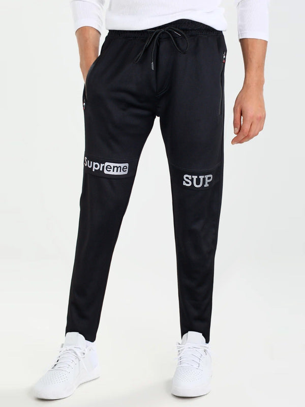 SUP  active wear black ankle fit trouser (00308)