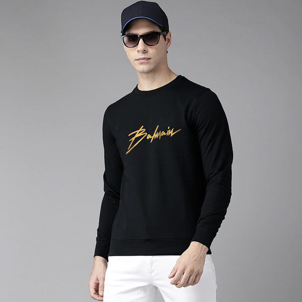 BALMN black poly-sweatshirt (00215)