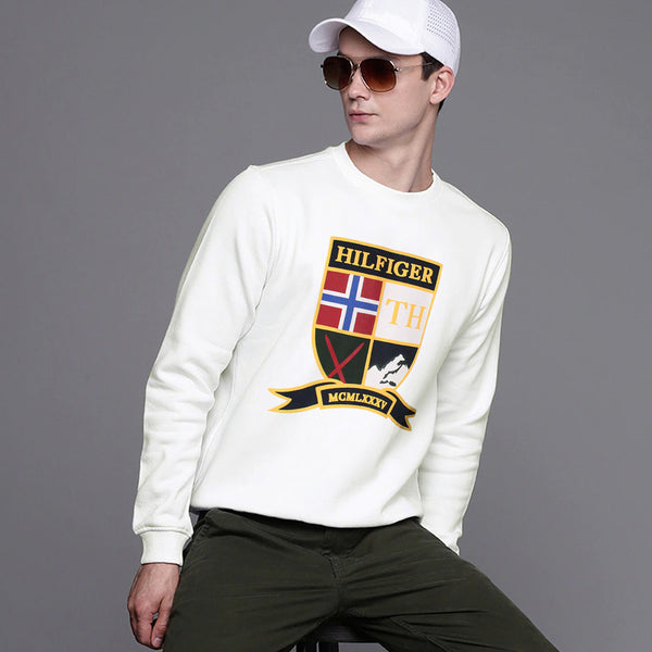 TMY PR white poly-sweatshirt (00215)