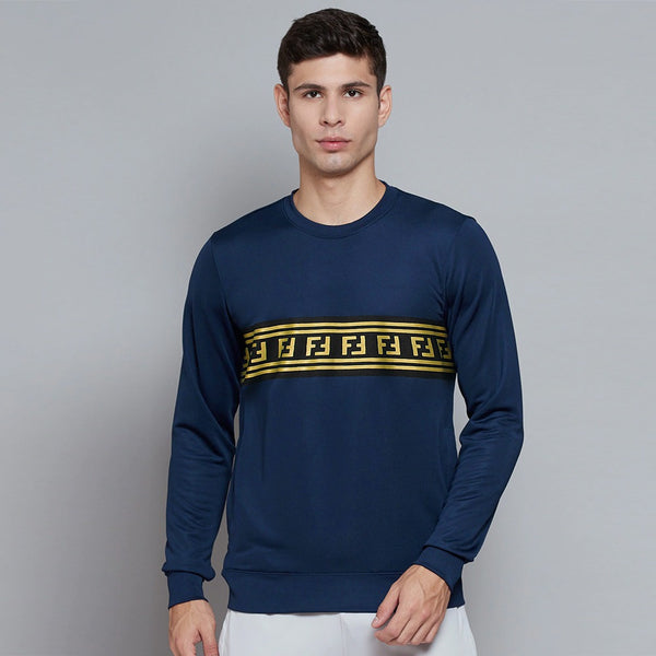 FND-navy poly-sweatshirt (00215)