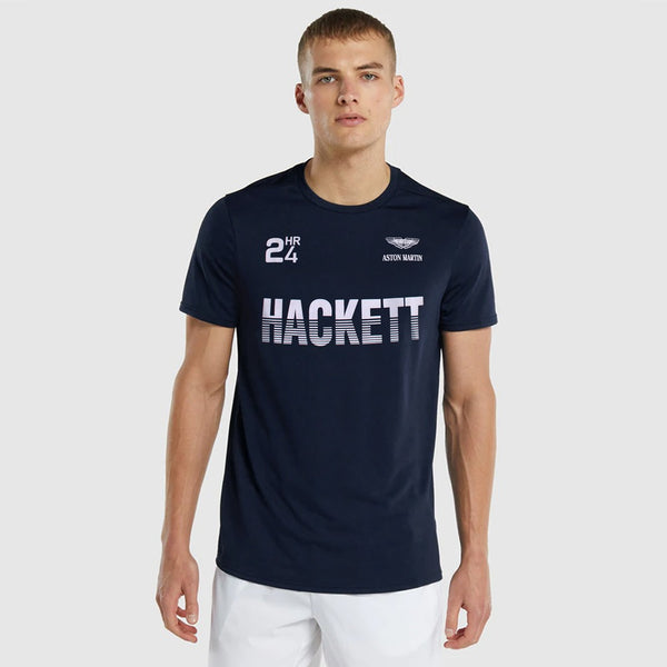 HKT navy active wear slim fit T-Shirt (00243)