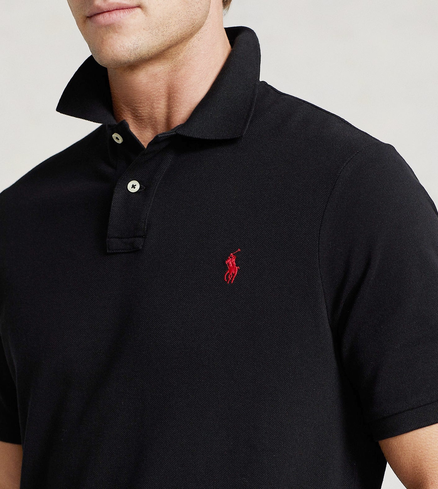 RL basic sp black exclusive polo shirt(00316) – brandsrepublic.pk