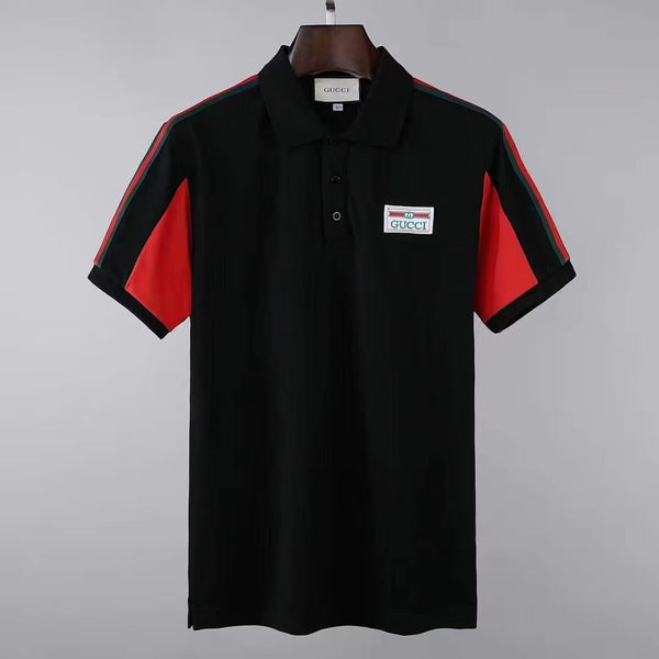 GCCCI  Black chn-exclusive polo shirt